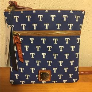 NWT Dooney & Bourke Texas Rangers Crossbody.